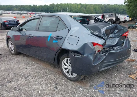 2018 Toyota Corolla Le из США, поврежденный, VIN 2T1BURHE6JC006300